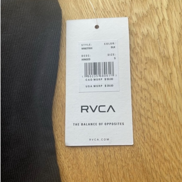NWT RVCA  HINGED LACE-UP CAMI TANK TOP S - Picture 8 of 12